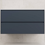 Style Line Тумба под раковину Лима 100 Plus подвесная эмаль графит матовая